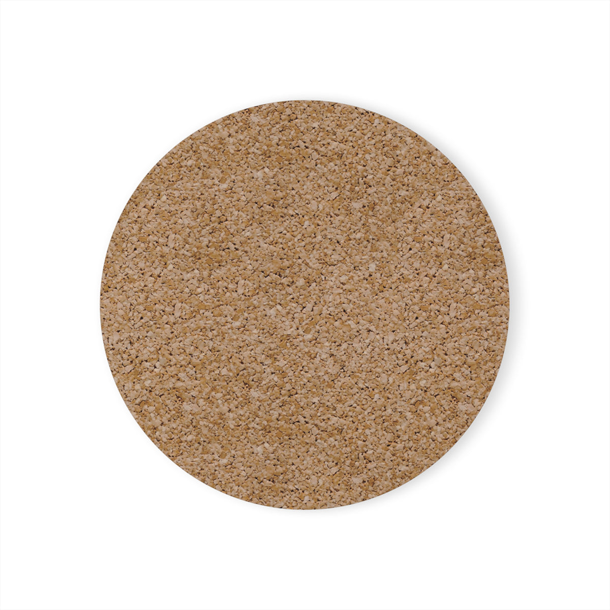 Autumn White Pumpkin Cork-Back Coaster