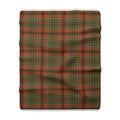 Harvest Plaid Sherpa Throw Blanket – Cozy Fall Plaid Blanket