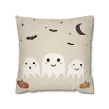 Cute Ghosts Halloween Pillowcase — Kawaii Spooky Decorative Throw Pillow